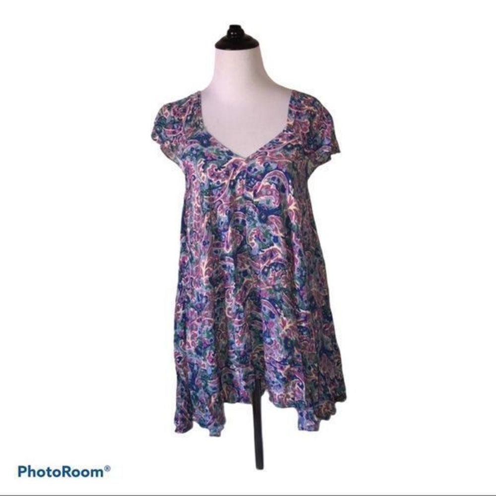 Matilda Jane women’s medium in the maze paisley tunic‎ blouse